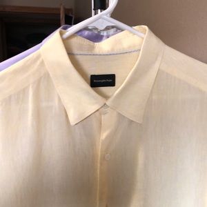 EUC Ermenegildo Zegna linen shirt